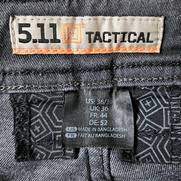 5.11 Tactical Pants Mens 36X30 Defender Flex Straight Leg 74476 Stretch READ - Picture 3 of 8
